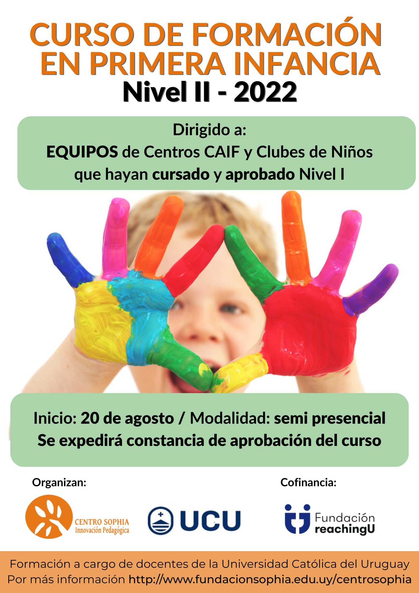 Flyer Nivel II Primera Infancia 2022